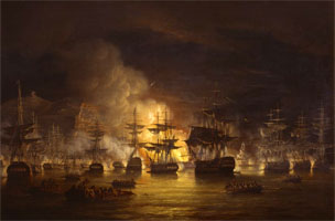Bombardment of Algiers by Lord Exmouth